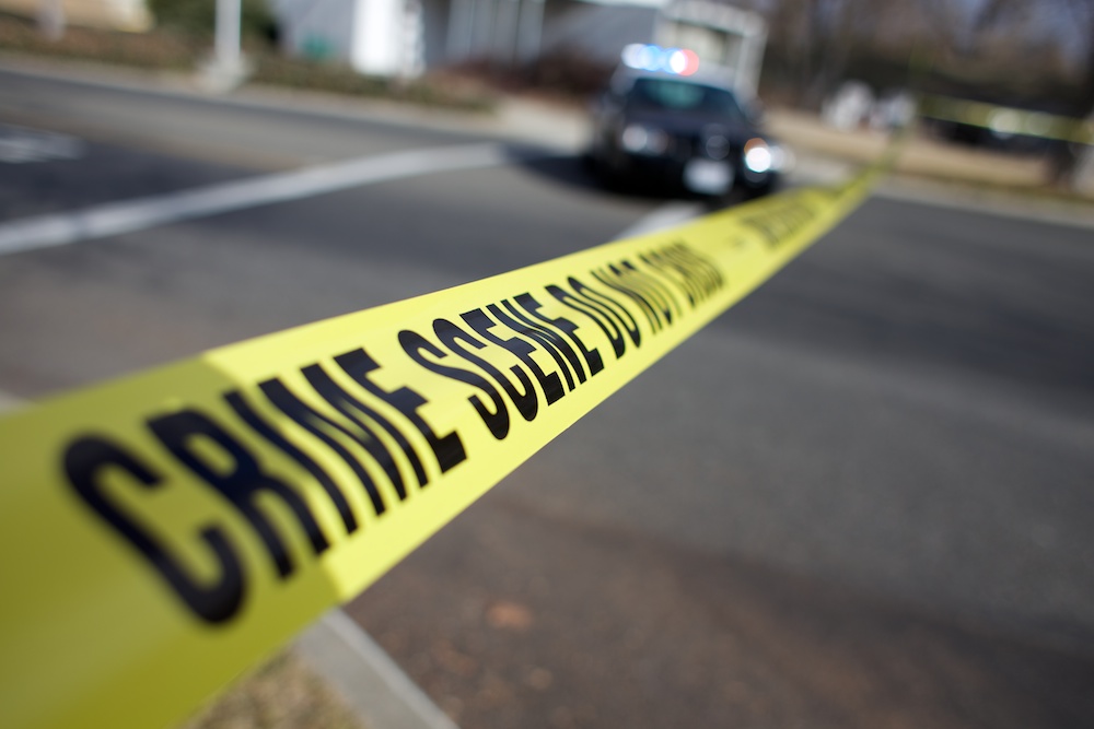 Crime scene tape