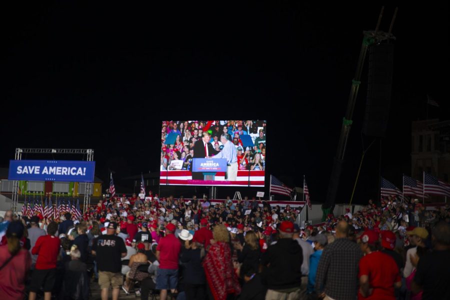 trump iowa rally oct 9 2021