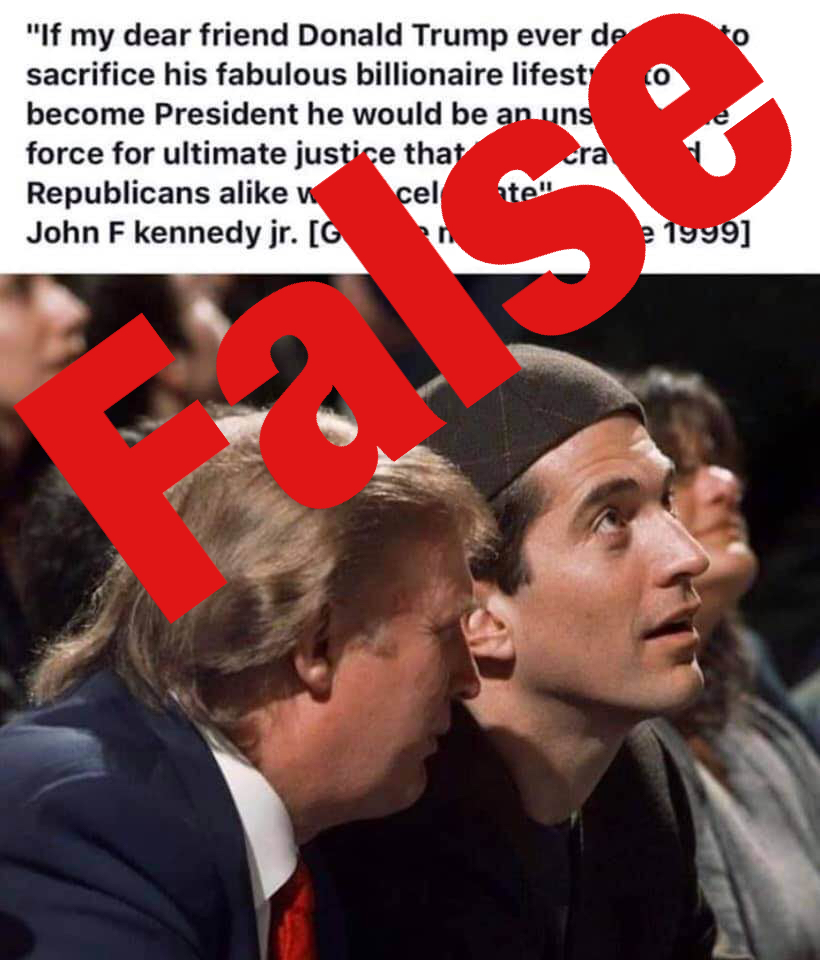 JFK Jr Trump