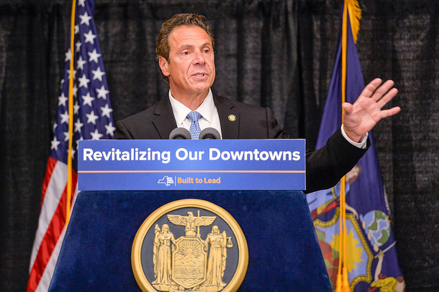 Governor Cuomo in Oswego