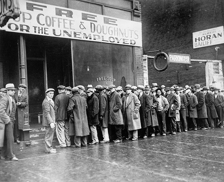 Depression soup line