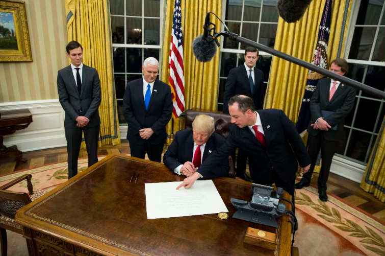 Trump ACA EO signing