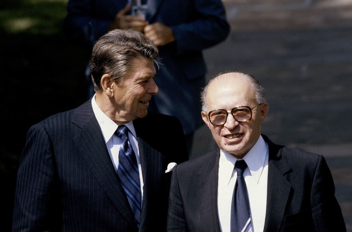 Reagan and Begin in 1981