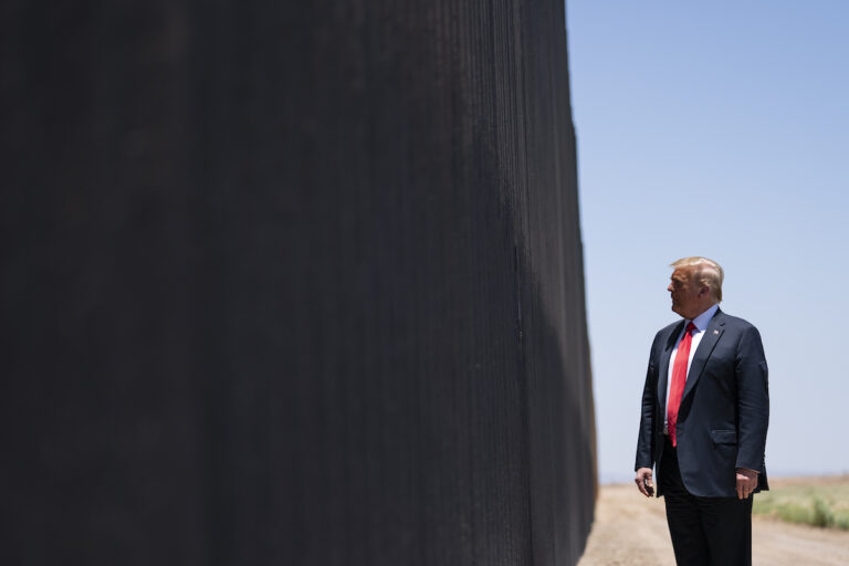 How many miles of border wall did Donald Trump build? It depends on how ...