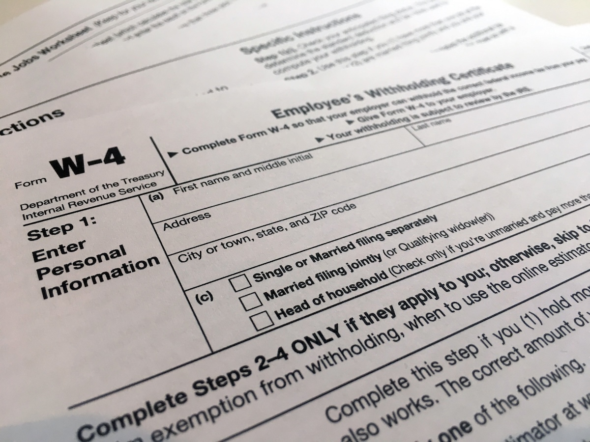 IRS tax forms for Harris promises story