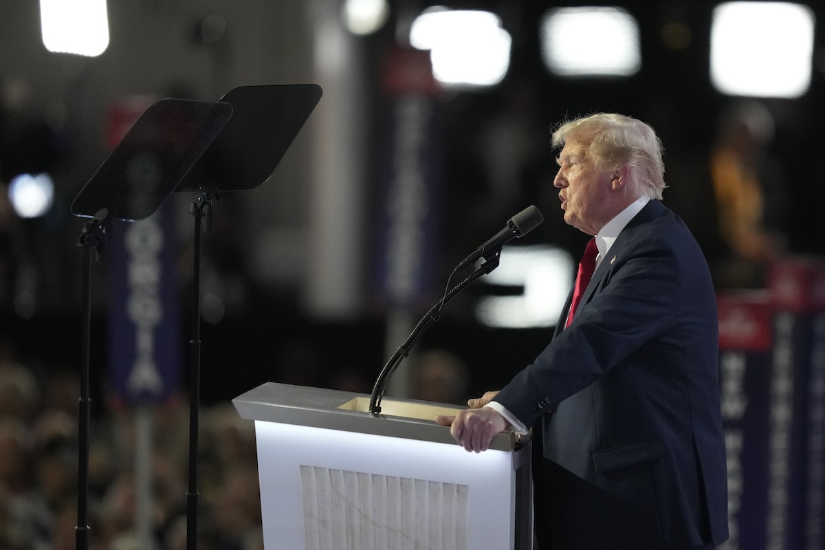 Trump speaking at RNC 7-18-2024