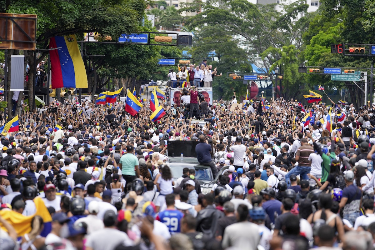 Protest Venezuela Elections Opposition, 7-30-2024