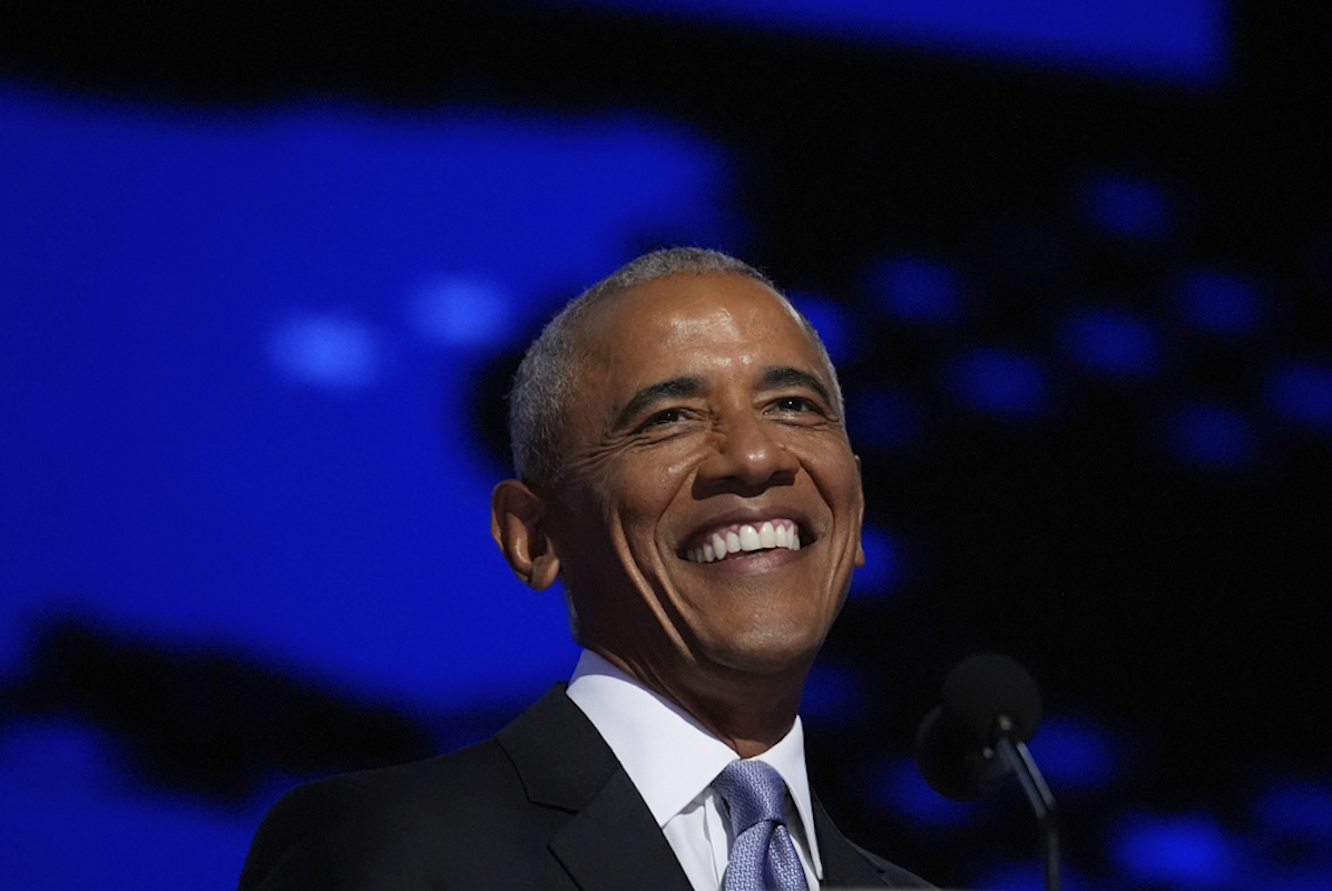Español: Barack Obama DNC 08-20-24
