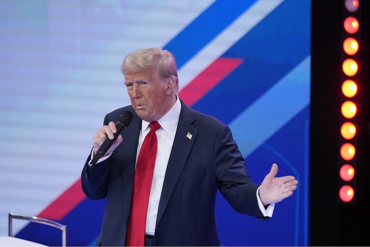 Trump at Univision town hall 10-16-24