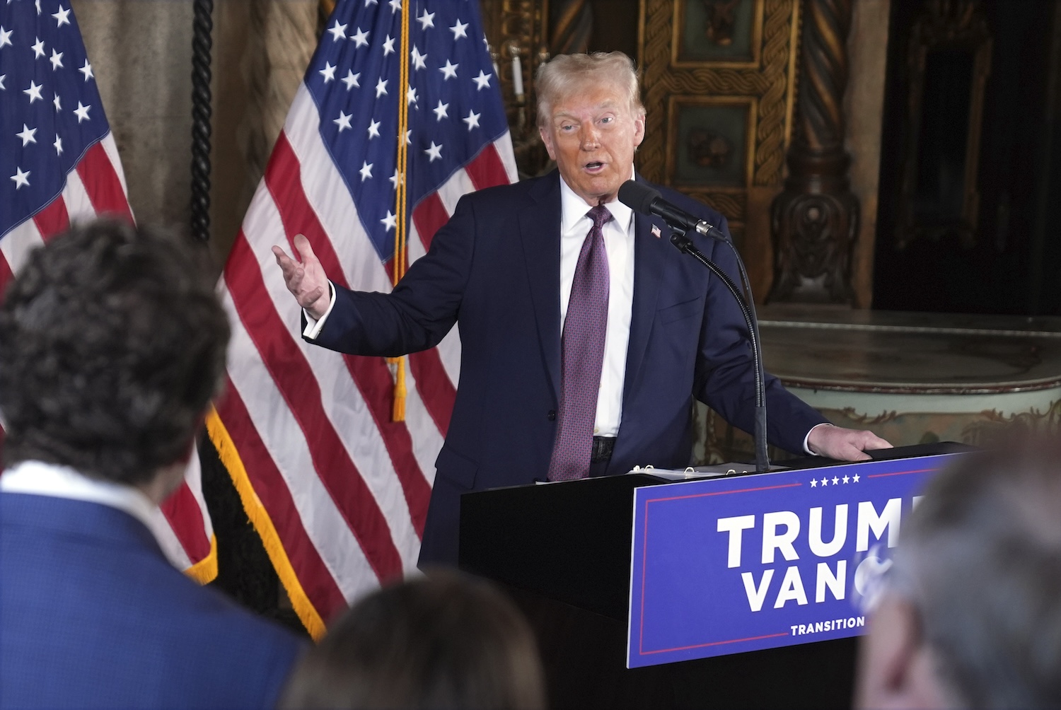 Donald Trump Mar-a-Lago press conference 2, 1-7-2025
