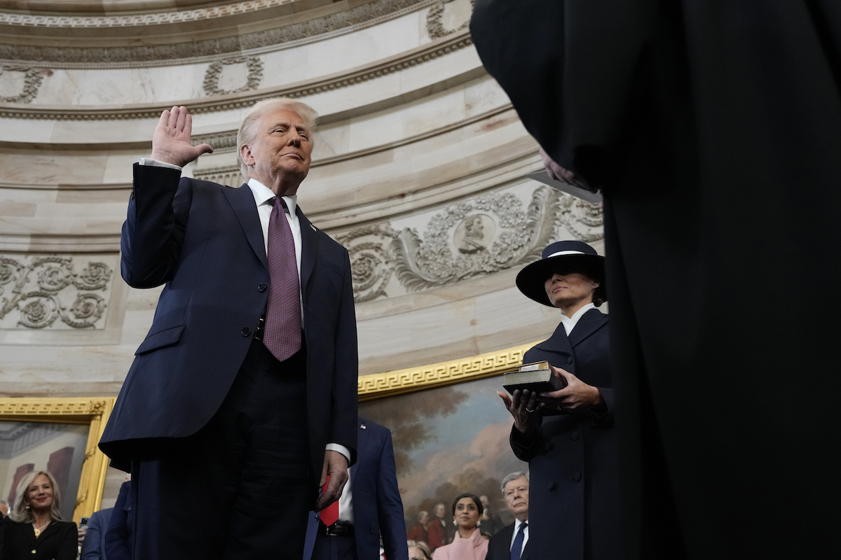 Juramentación del Donald Trump 01-20-2025