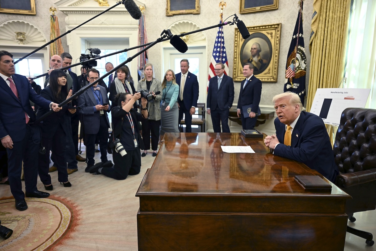 Trump Oval Office economic remarks Mar 7 2025