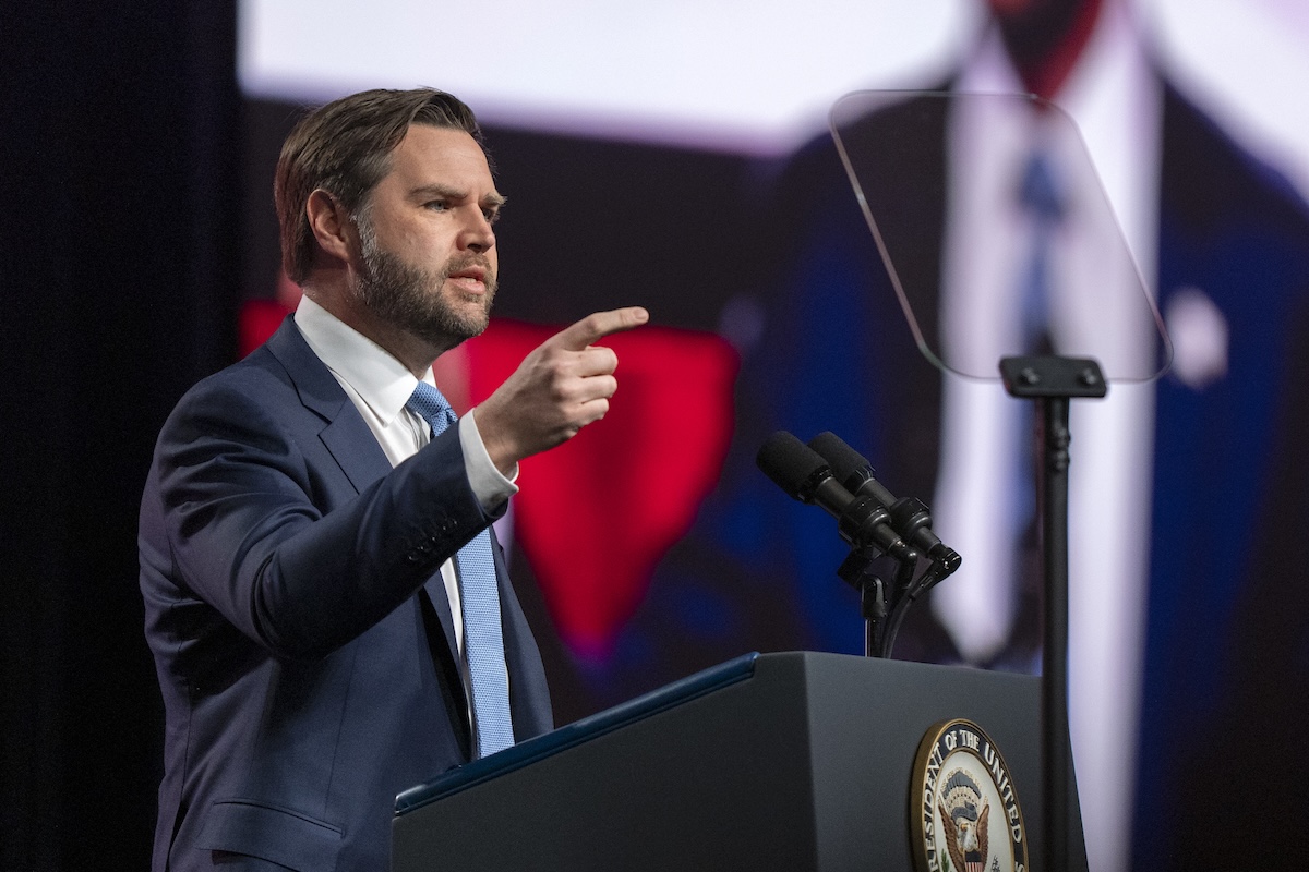 JD Vance speaking at National League of Cities March 2025
