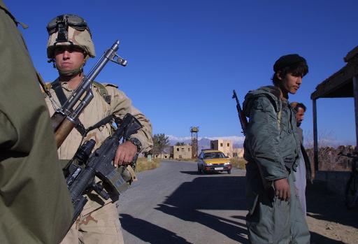 Afghanistan US troops 2001