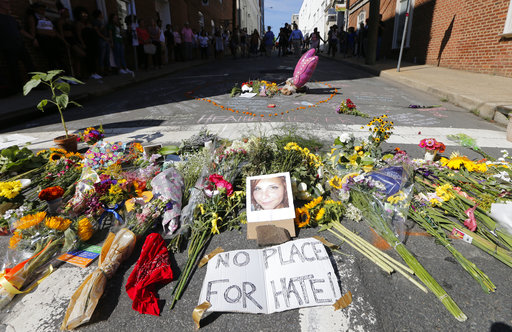 memorial for heather heyer august 2017