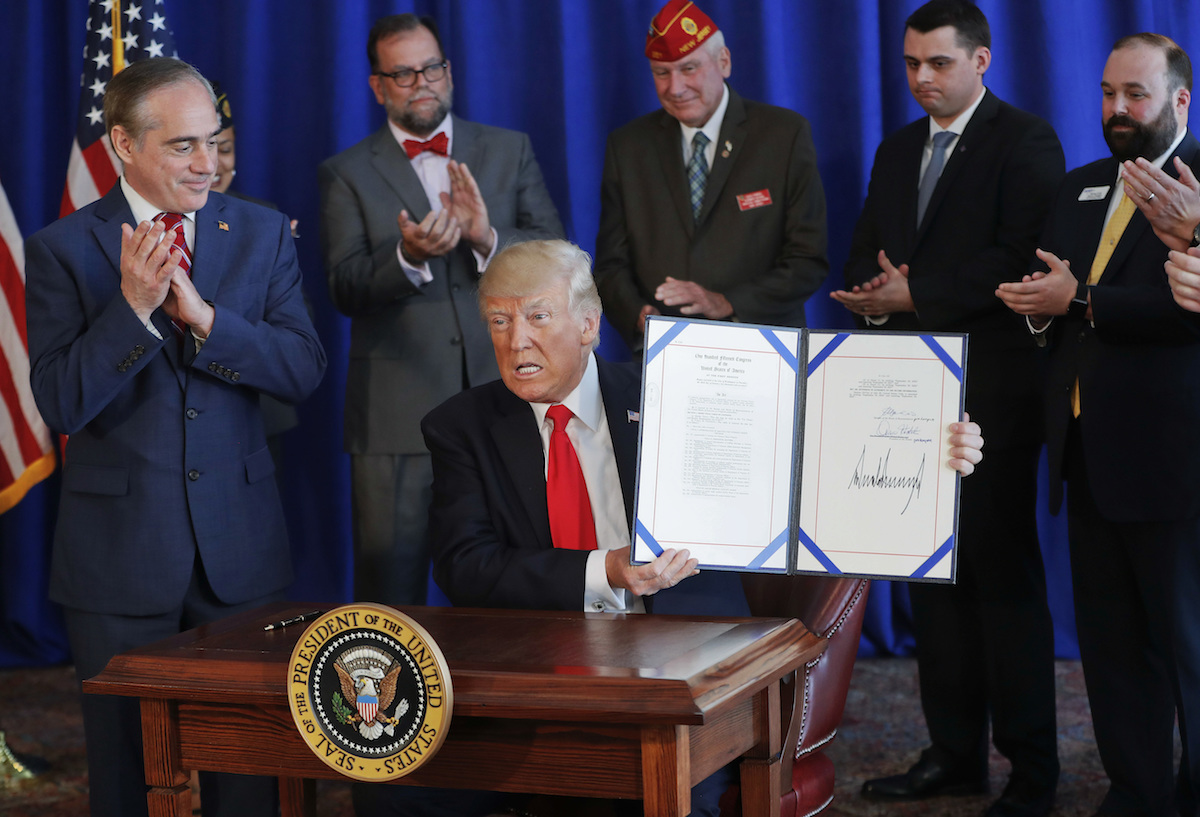 Trump signs VA Choice stopgap funding