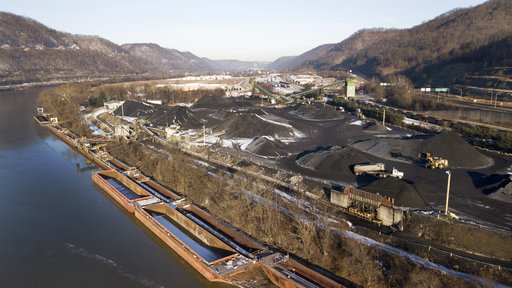 Coal trucks