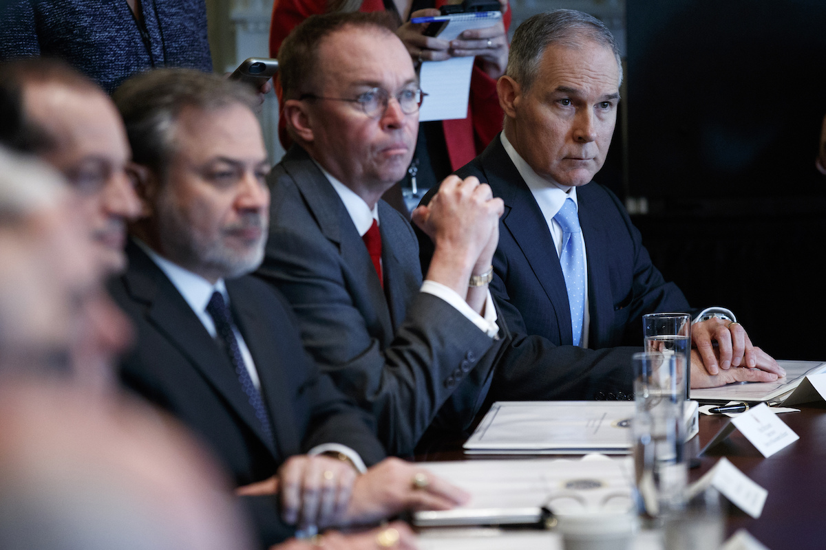Scott pruitt donald trump