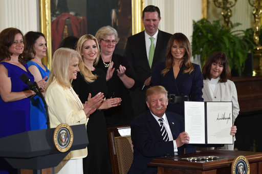 Trump and military spouses