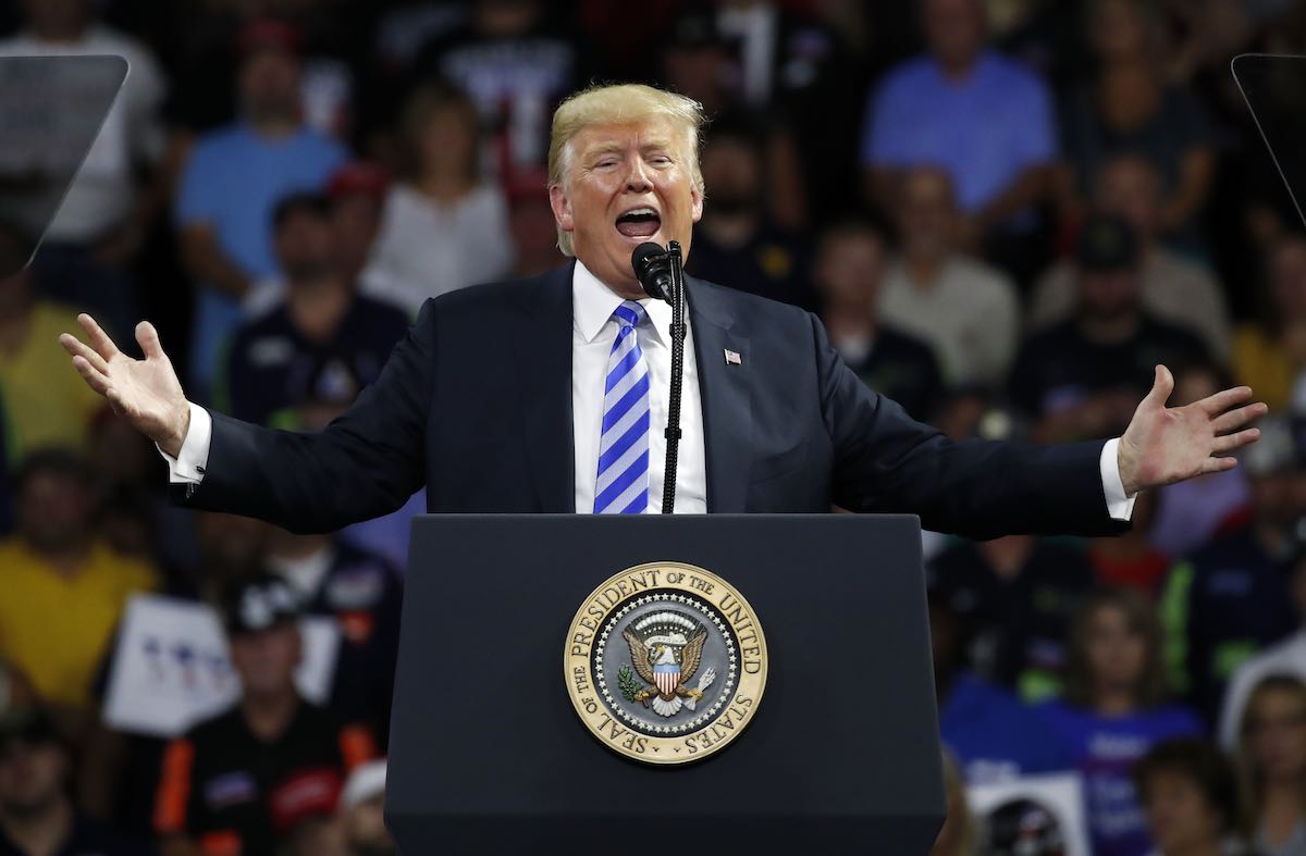 Photo trump wv rally