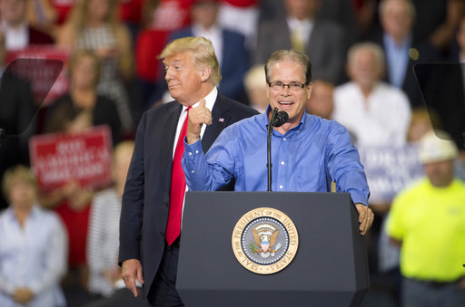 Trump and Braun in Indiana