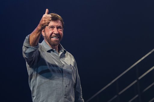 Chuck Norris thumbs up