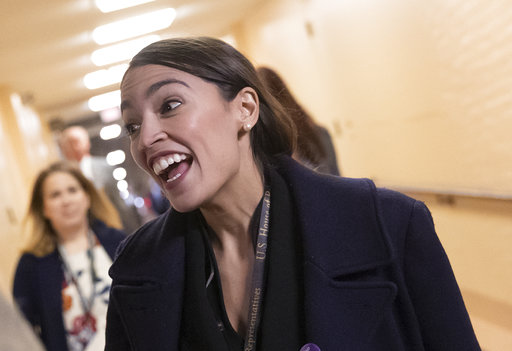 AOC in hallway