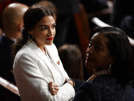 AOC on House floor
