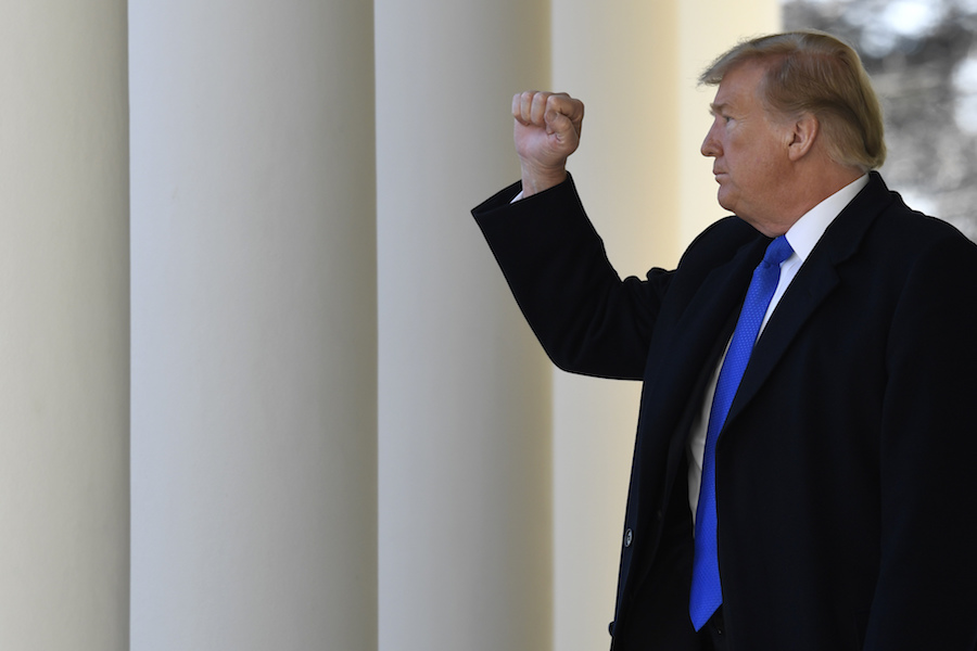 Donald Trump national emergency press conference