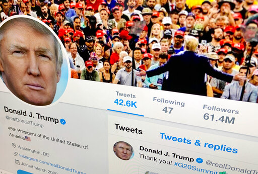 Trump Twitter art