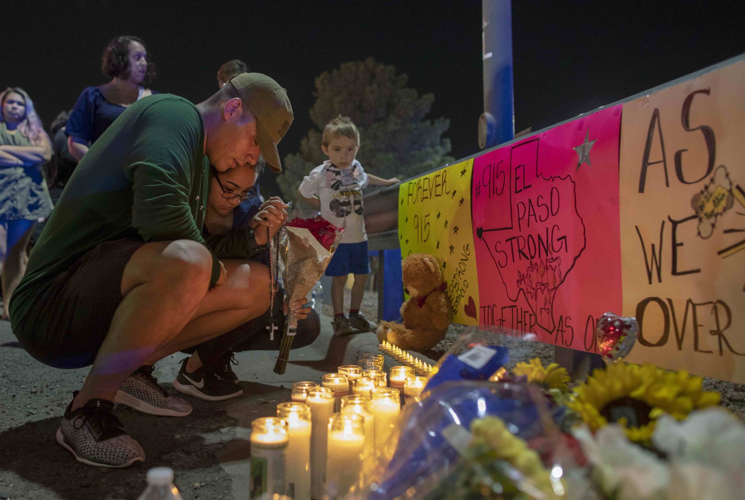 El Paso shooting vigil