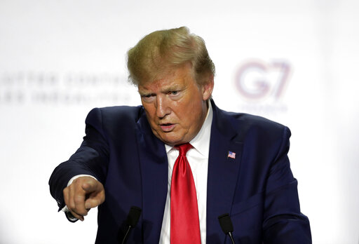 Trump in Biarritz