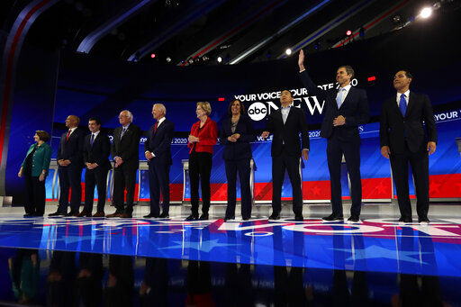 Houston debate: Group photo before start