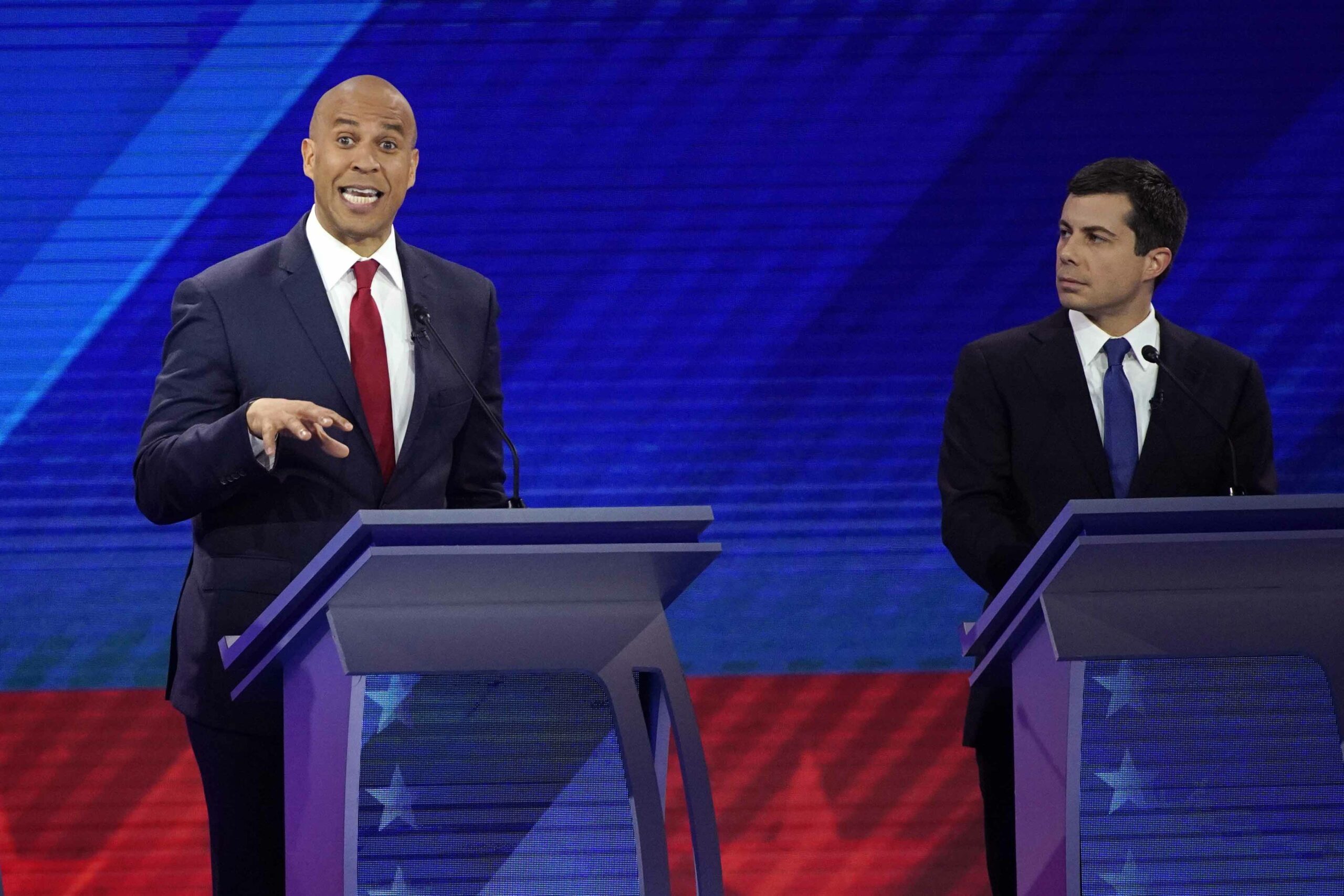 Houston debate: Booker and Buttigieg on stage