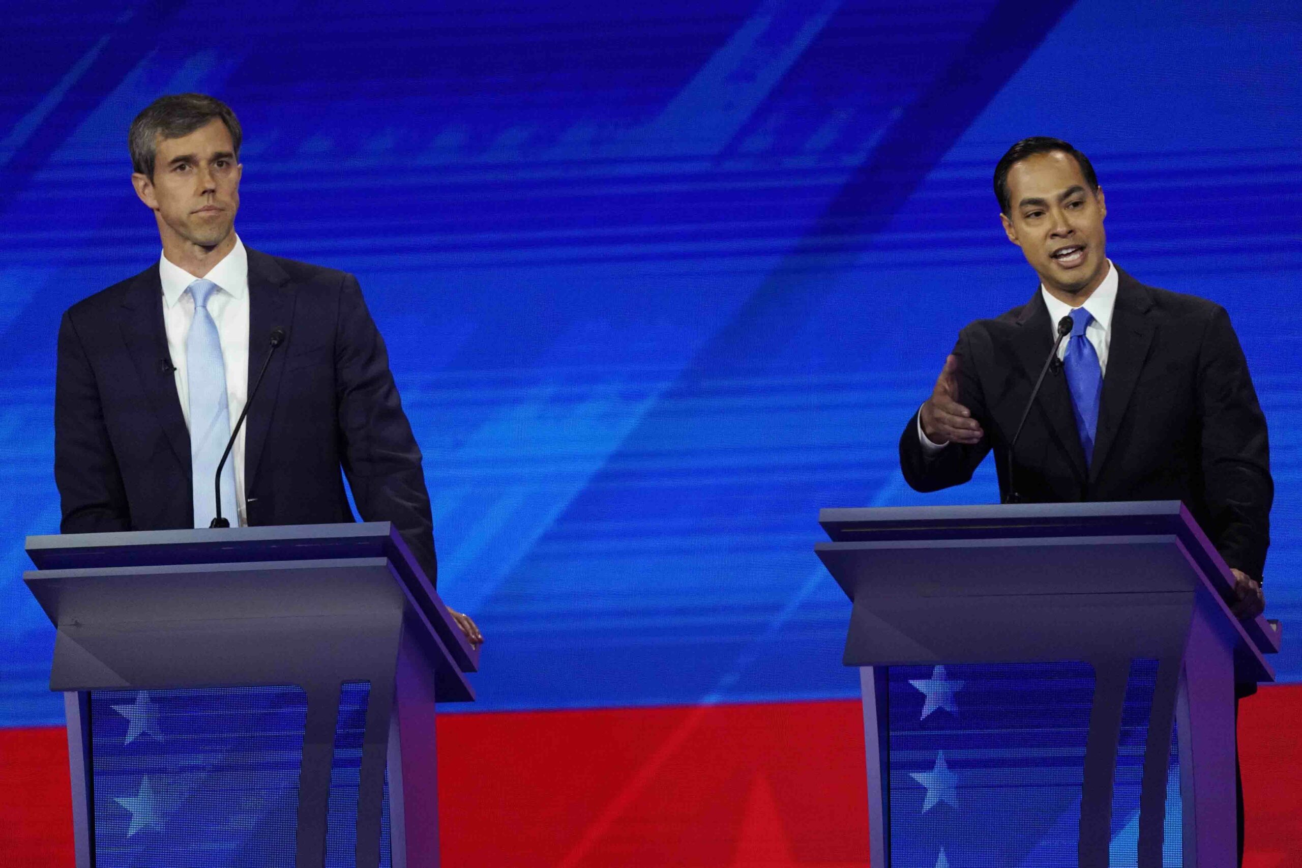 Houston debate: Castro on stage with O'Rourke