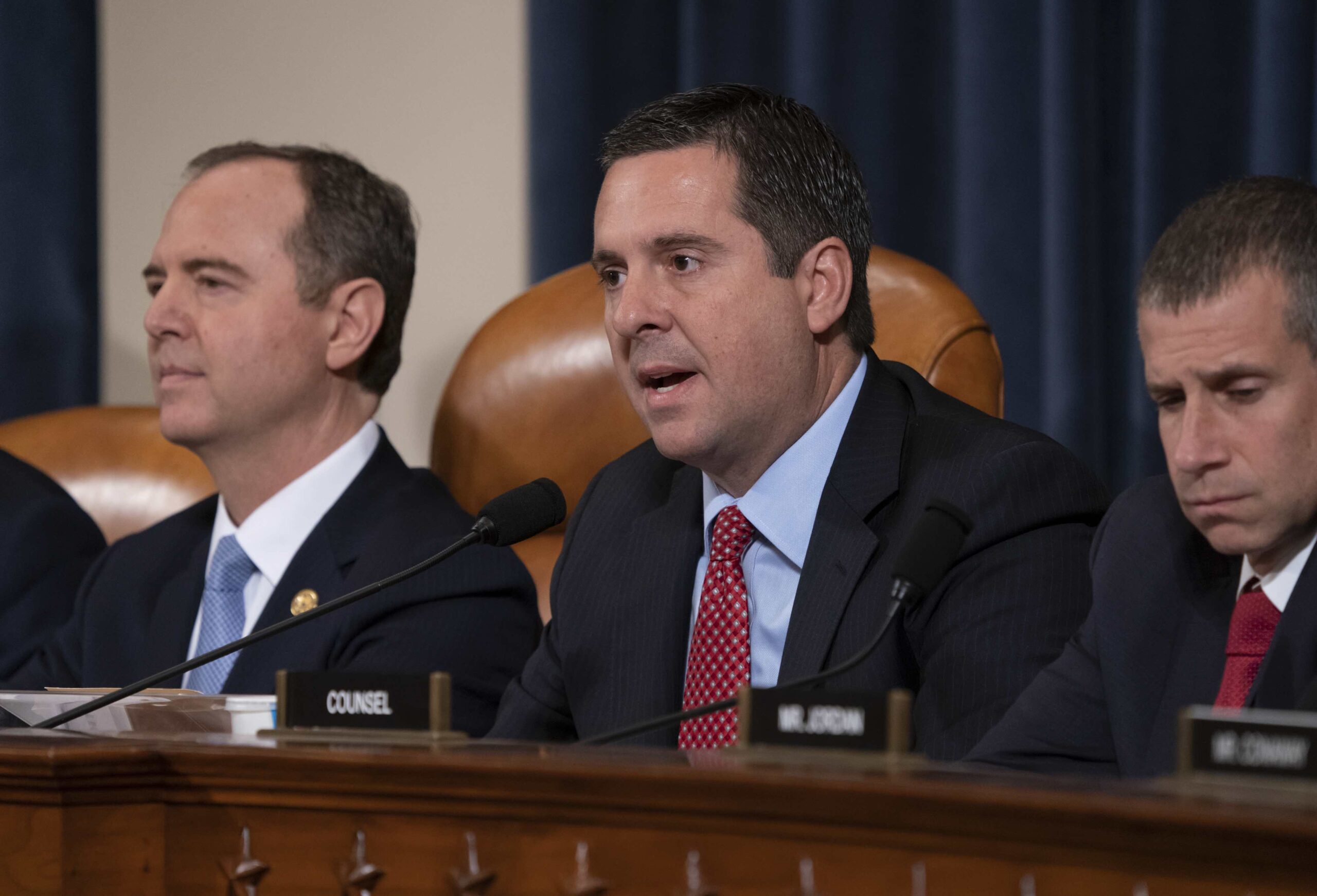 Nunes during day 1 impeachment hearings