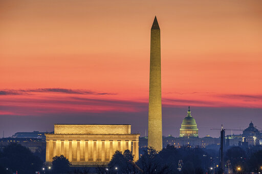 Lincoln Memorial Washington Monument art