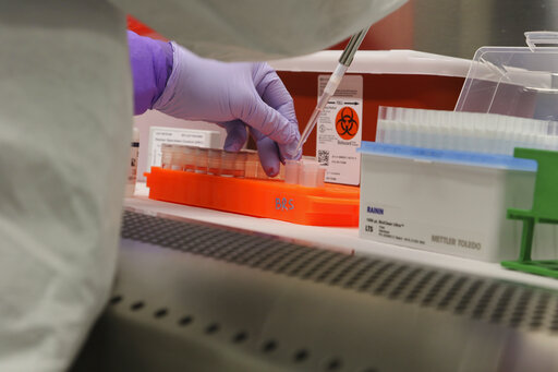 CDC coronavirus test art