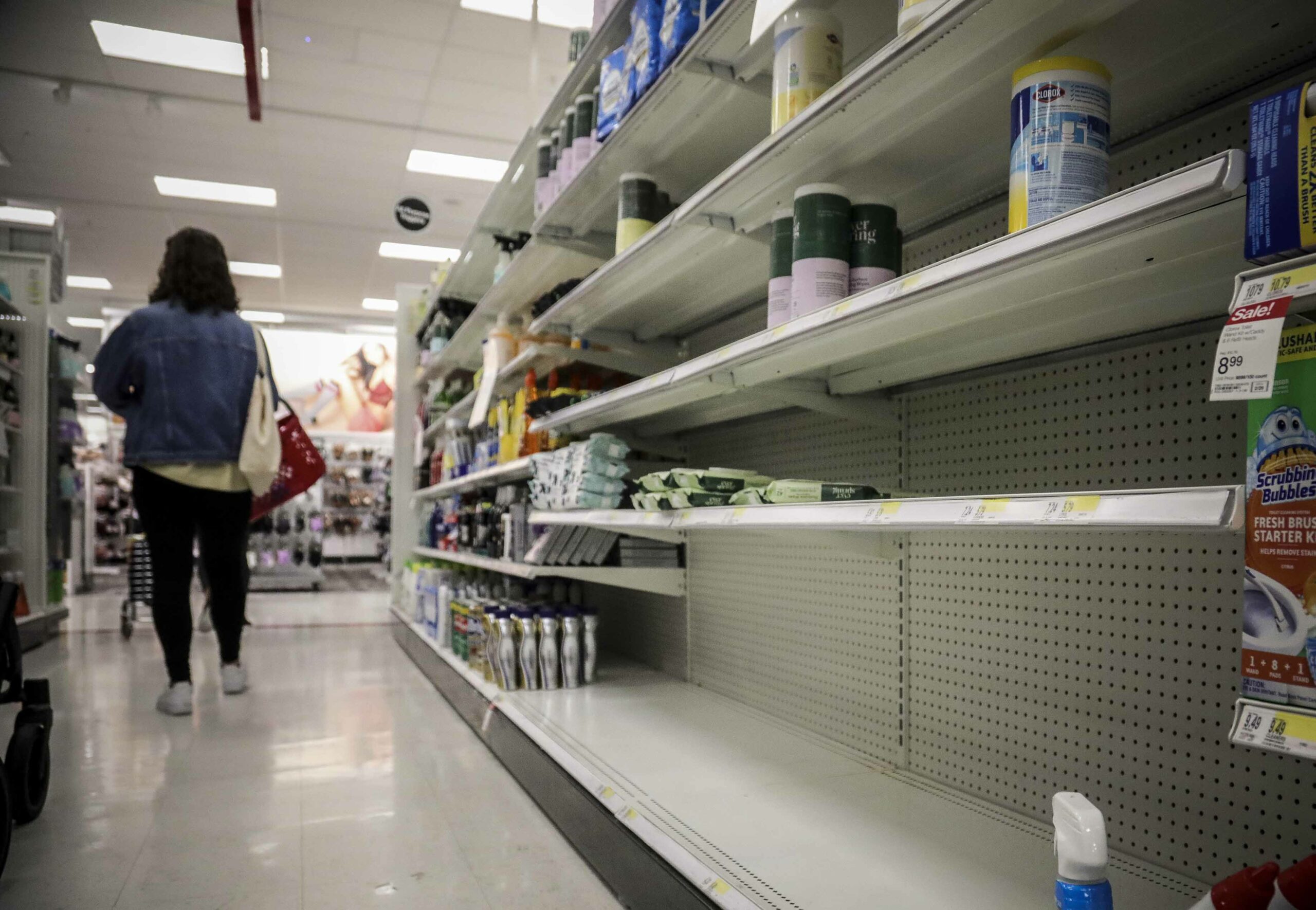 Coronavirus stockpiling