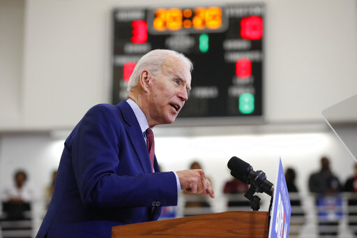 Biden speaks at rally in Detroit (file 3/9) 10 20 20