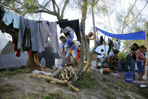 migrant camp matamoros mexico november 2019