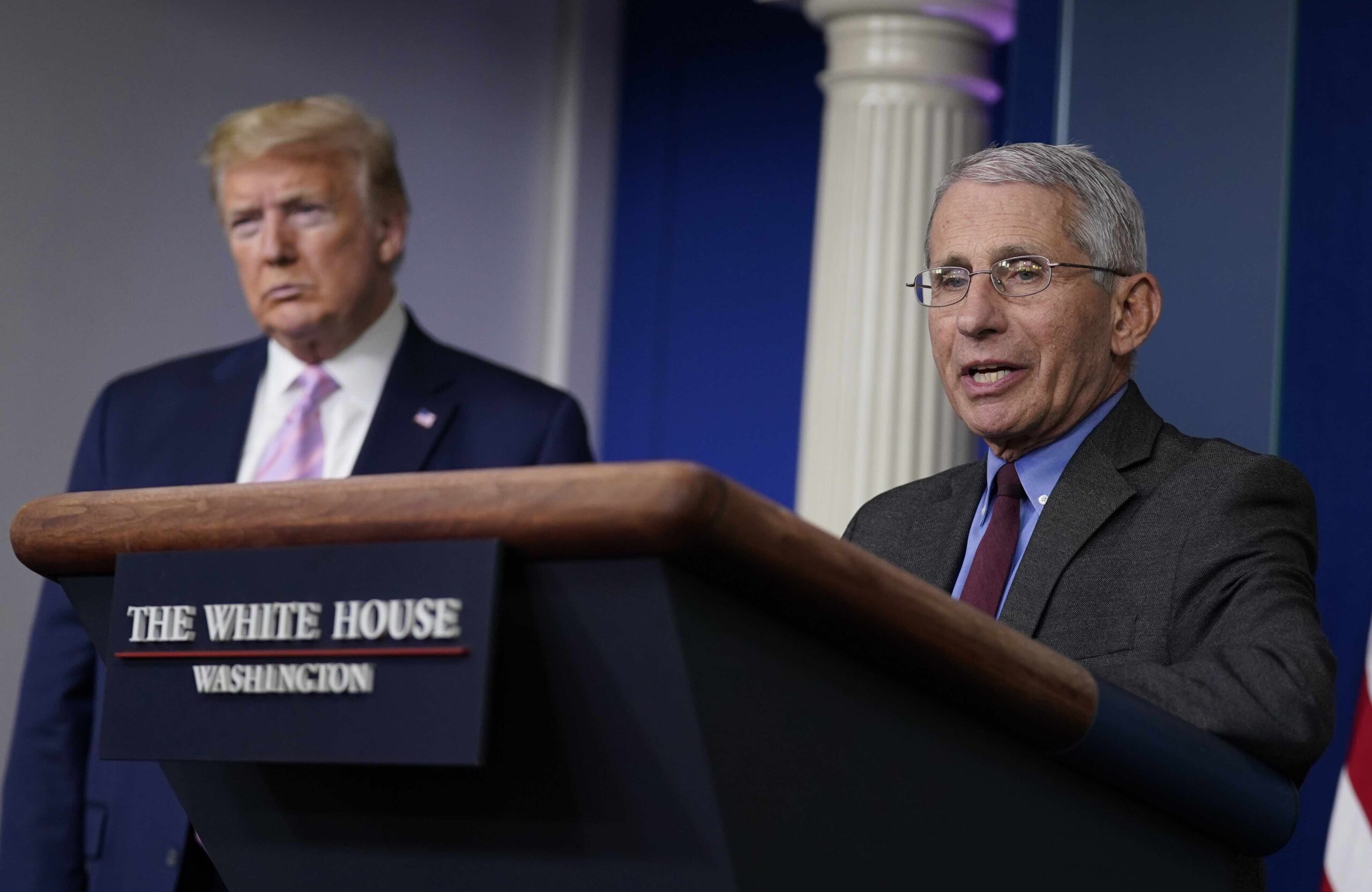 Fauci on April 10