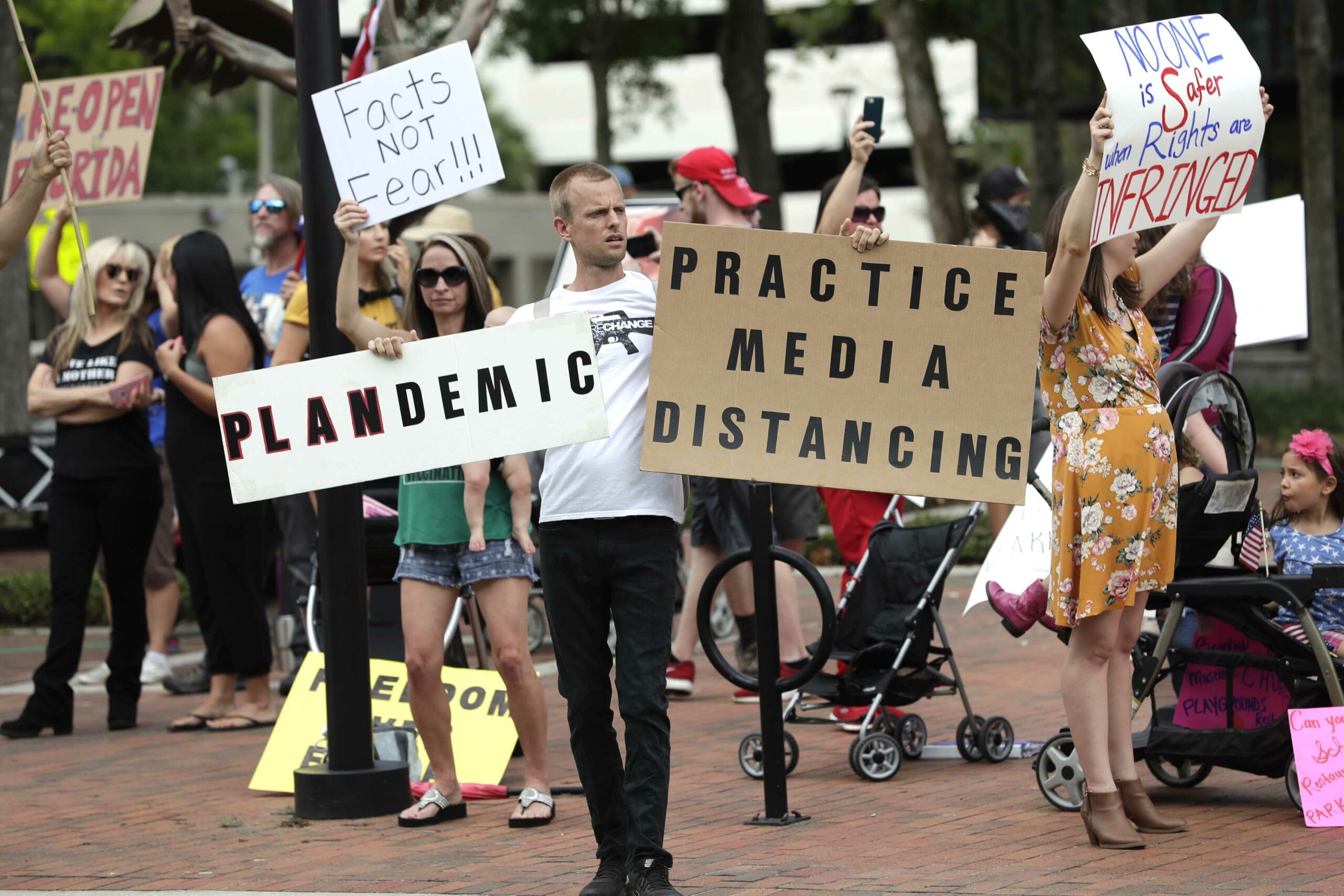 Re-open Florida protests