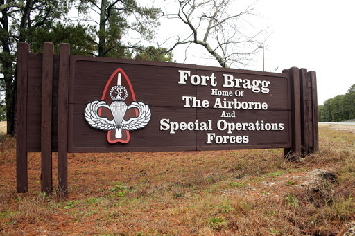 Fort Bragg sign