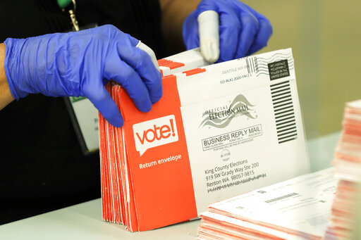 Vote by mail primary Washington August 2020