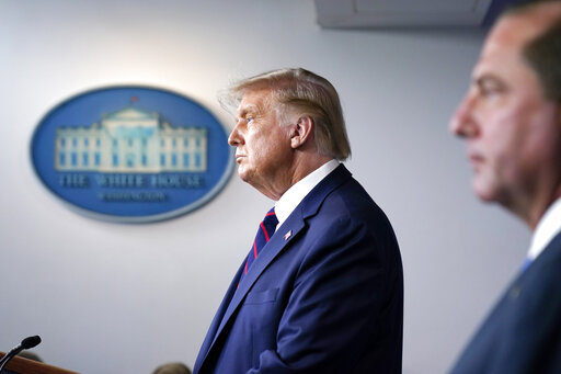 trump and azar august 2020