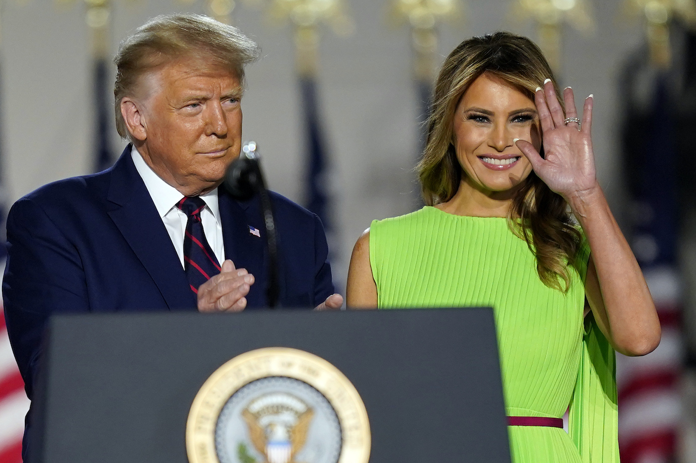 Trump and Melania