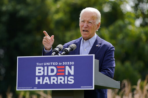 Biden climate speech Sept. 14 2020