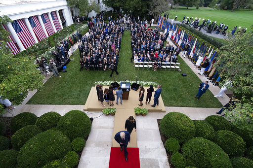 White House Rose Garden SC event art