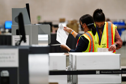 Philly election workers